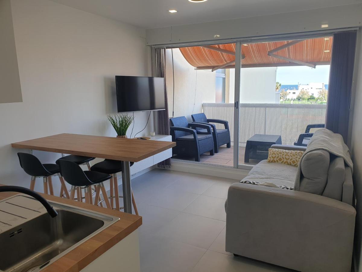 Studio Carnon Bord De Plage Climatise Exterior foto